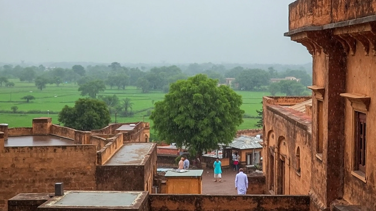Rajasthan Weather Alert: Heavy Rainfall and Flood Risks Across Jaipur, Sikar, Churu as Monsoon Intensifies