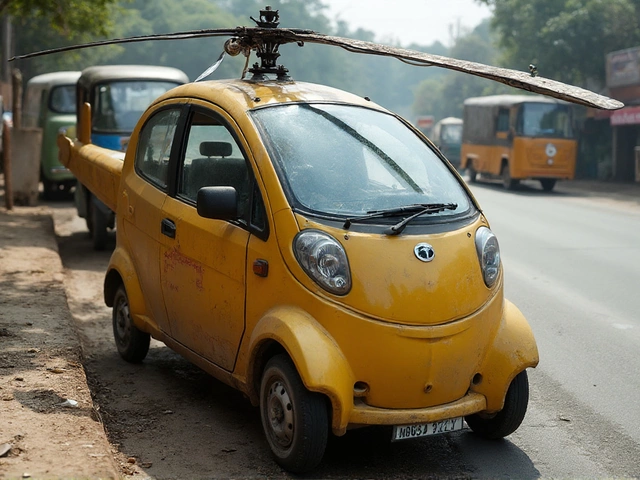 Tata Nano ‘Helicopter’ Takes Off in Bihar: Wedding Rentals Turn Jugaad Into a Business