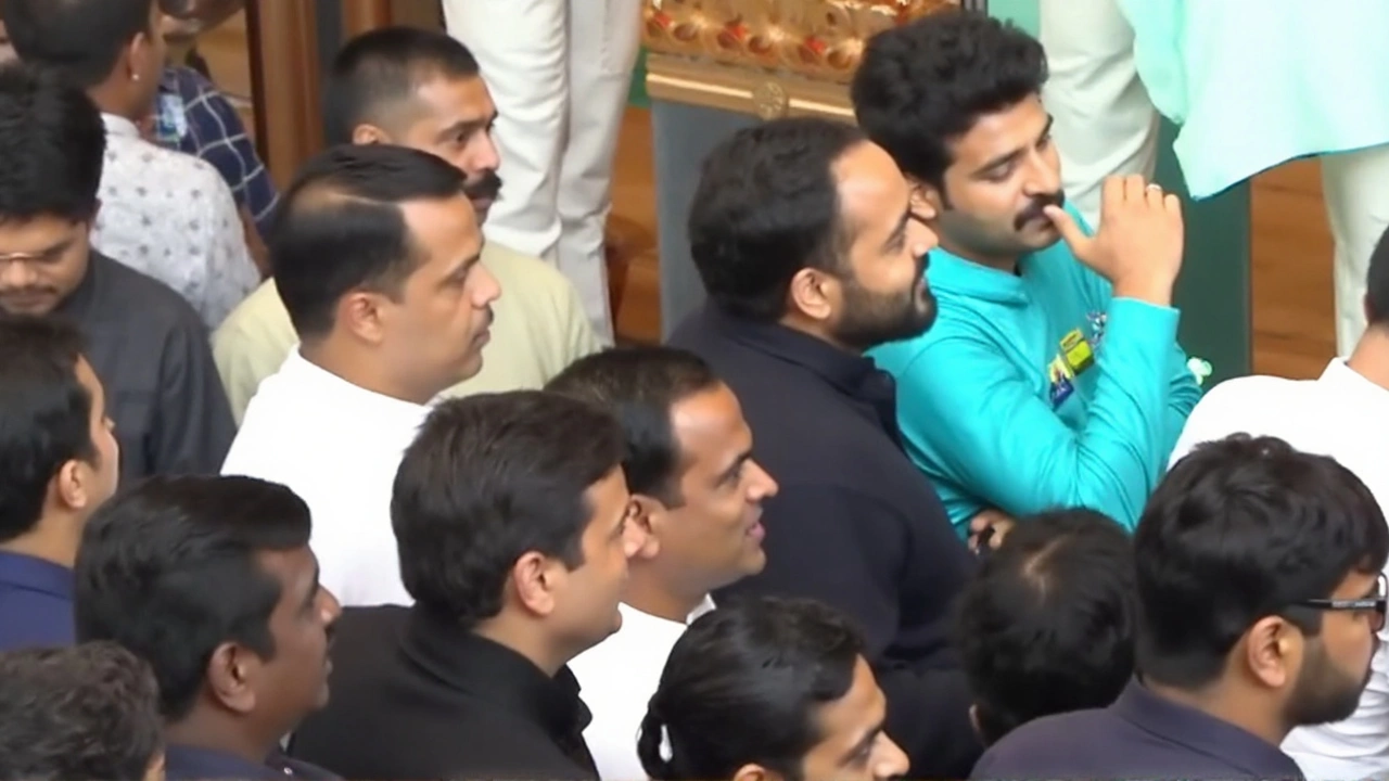 Anant Ambani walks with devotees at Lalbaugcha Raja Ganpati Visarjan in Mumbai
