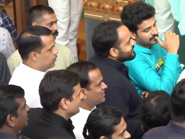 Anant Ambani walks with devotees at Lalbaugcha Raja Ganpati Visarjan in Mumbai